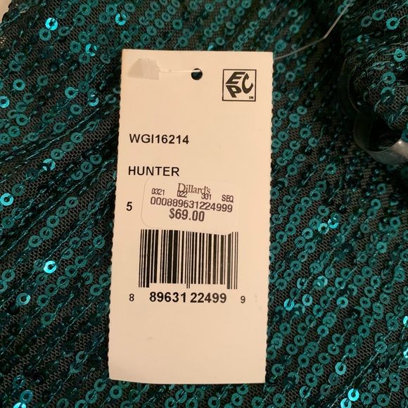 Midnight Doll Sequin Mini Dress - Picture 3 of 6